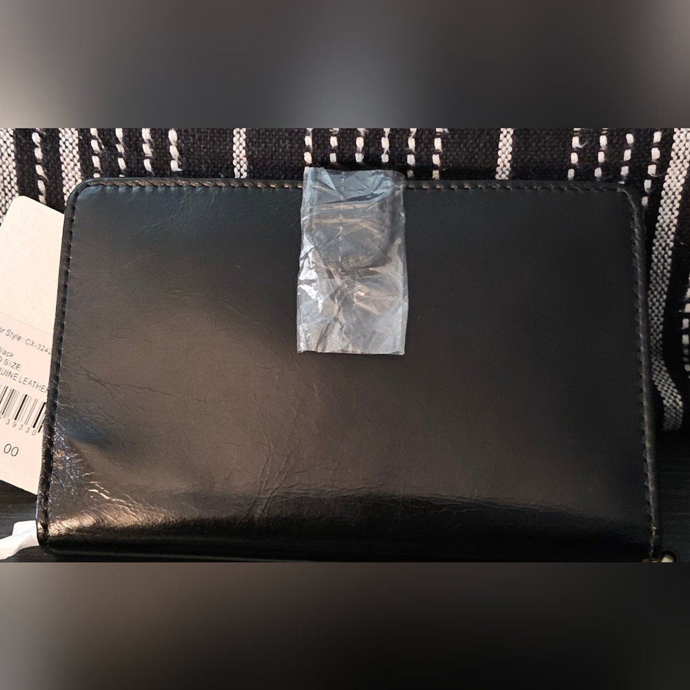 HOBO Brand Black Leather Wallet